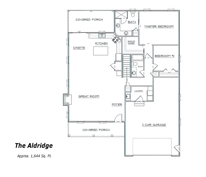 The Aldridge Floor Plan