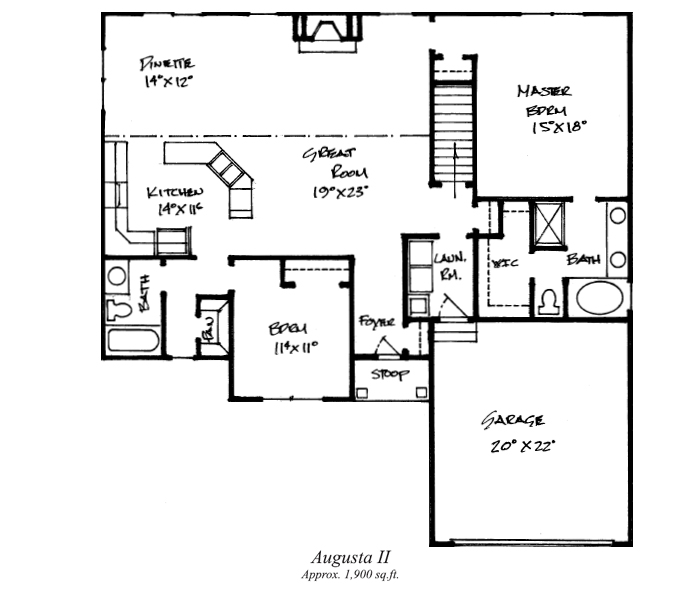 Augusta II Floor Plan