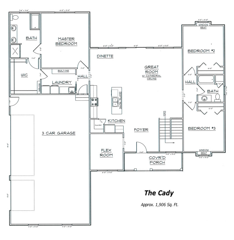 The Cady Floor Plan The Cady Floor Plan