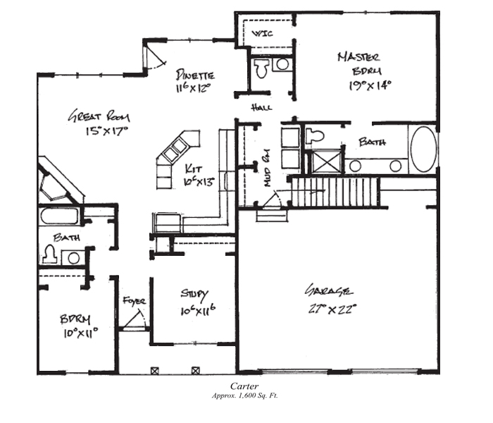 Carter Floor Plan