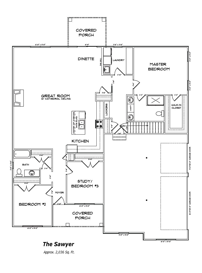 The Sawyer Floor Plan