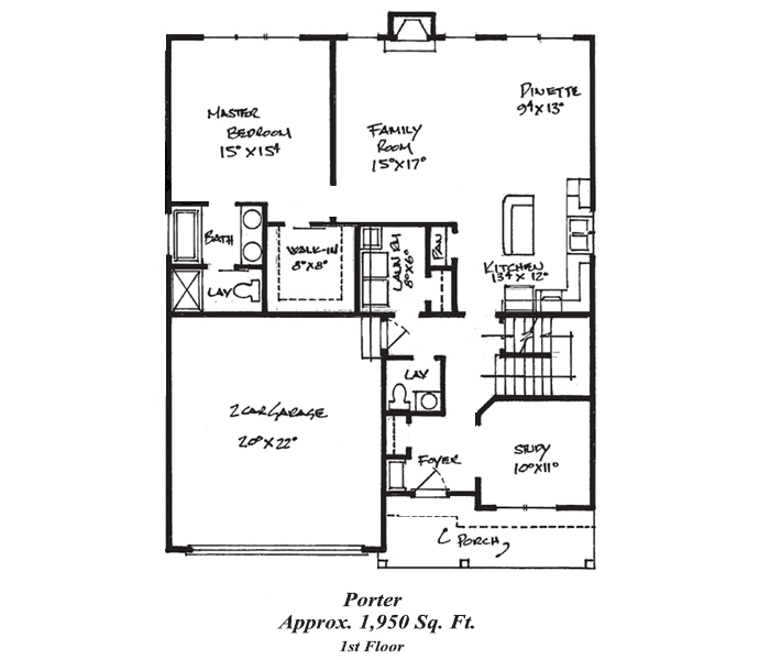 Porter Floor Plan