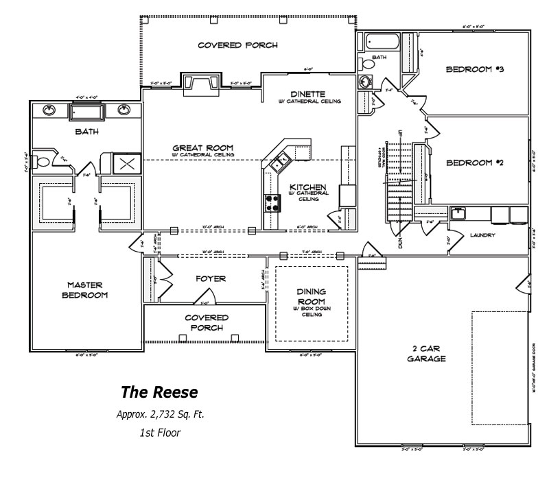 The Reese The Reese 1st Floor Plan